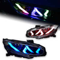Feux de voiture TYPY pour l'assemblage du phare avant, projecteur LED RVB, clignotants, feux de jour, 8000 lm, 2016-2021
