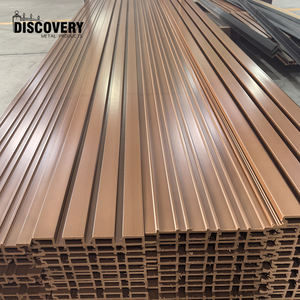 Panneau mural extérieur imperméable en WPC, revêtement mural extérieur, panneaux en <span class=keywords><strong>bois</strong></span> naturel pour jardin, maison, hôtel <span class=keywords><strong>et</strong></span> villas - Product Image 1