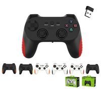 Manette de Jeu Sans Fil 2.4G pour PS3, Téléphones Mobiles, Tablettes, Ordinateurs Portables, Boîtiers TV – Compatible Android, PC, 360, Ordinateur USB