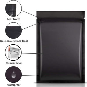 Mini almacenamiento a prueba de olores resellable multicolor, bolsa de papel de aluminio para alimentos y dulces, bolsa de plástico Mylar para embalaje de Chocolate vacía - Product Image 3