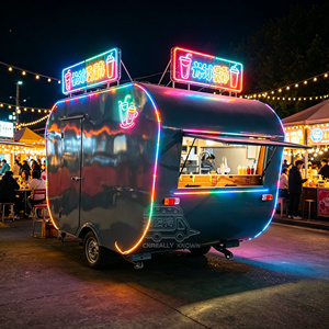 รถขายอาหารเคลื่อนที่ VIN Coffee Kitchen Trailer สำหรับขายเบอร์ริโต้ ของหวาน และอาหารอื่นๆ ได้รับการรับรอง DOT - Product Image 6