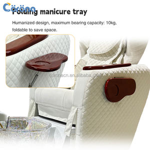 Sillón de Pedicura Profesional de Lujo con Logotipo Personalizado para Salón de Uñas, <span class=keywords><strong>Spa</strong></span> de Pies sin Tuberías - Product Image 5