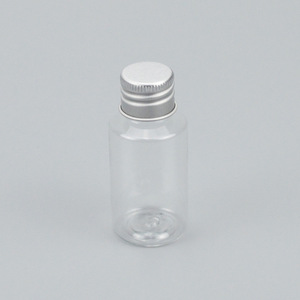 Pet Dispensing Bottles 30ml Aluminum <b>Cap</b> Transparent <b>Plastic</b> Screw <b>Cap</b> For Liquids And Glue - Product Image 2