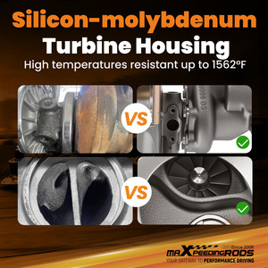 Модернизированная турбонагнетатель MaXpeedingrods K03 для Audi A4 Quattro 1,8 T APU AWT AVJ BEX 1999 - 53049700015 53039700073 - Product Image 6