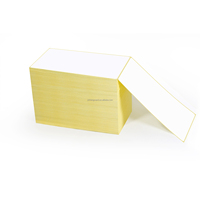 Étiquettes d'expédition personnalisées 103 mm x 199 mm, papier adhésif perforé, étiquettes thermiques directes 103x199, rouleau d'étiquettes thermiques en accordéon pour l'expédition