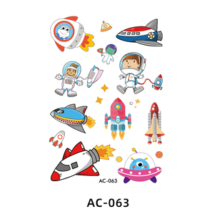 Adesivi personalizzati per tatuaggi temporanei per bambini adesivi impermeabili per il trasferimento dell'acqua dei cartoni animati - Product Image 4