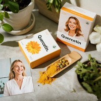 Quercétine Liposomale Nano, Extrait Végétal en Poudre, Suppléments Alimentaires de Qualité Alimentaire, Culture Sauvage, 95% Naturel, Contenant en Plastique, Fût