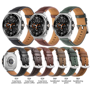<span class=keywords><strong>Bracelet</strong></span> de montre en <span class=keywords><strong>cuir</strong></span> véritable Crazy Horse personnalisé pour <span class=keywords><strong>Samsung</strong></span> <span class=keywords><strong>Galaxy</strong></span> <span class=keywords><strong>Watch</strong></span> 8 Classic 44 mm 40 mm, <span class=keywords><strong>bracelet</strong></span> rétro fait main - Product Image 2