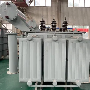 S11 2500kva 35Kv 400kv 3 fase imersos em óleo de transformador passo para baixo núcleo de liga amorfa 33Kv industrial