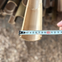 Bac d'irrigation en bambou pour jardin, longueur 2100 cm et diamètre 2,1 m, pour une agriculture écologique