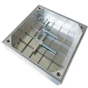 Rectangular Heavy Duty Manhole Cover Invisible Stainless Steel Square Manhole Cover Price