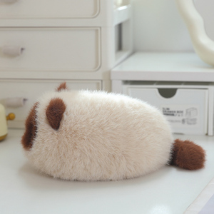 Almohada <span class=keywords><strong>de</strong></span> Gato <span class=keywords><strong>de</strong></span> Peluche <span class=keywords><strong>Súper</strong></span> Suave con Relleno <span class=keywords><strong>de</strong></span> Poliéster y Algodón PP, Diseño Adorable <span class=keywords><strong>de</strong></span> Gato Abrazable, <span class=keywords><strong>Juguetes</strong></span> Relajantes para Niños - Product Image 5