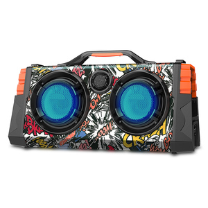 Altavoces para Fiestas de DJ, Modelo Deluxe OEM, Bluetooth, Camuflaje, Conexión Inalámbrica, Altavoz con Control Remoto, Radio, Subwoofer, <span class=keywords><strong>Boombox</strong></span> - Product Image 4