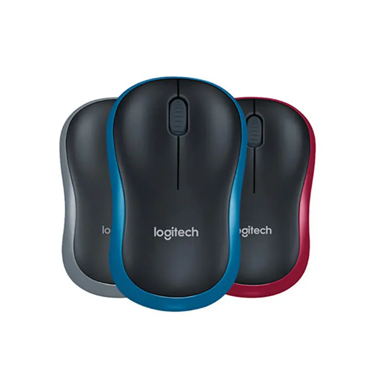 Mouse Wireless originale Logitech M185 Logitech comodo Mini Mouse portatile da 2.4Ghz