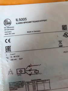 IL5005 ILA3002-BPKG.MITTIG.AS514TPSRT Stahl Induktiver Näherungsschalter NPN/PNP Ausgang 10~30 VDC für Industrieautomation - Product Image 1
