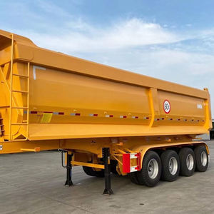 Semirremolque Volquete Tipo U de 3 Ejes para Trabajo Pesado, 45 Toneladas, 68 Toneladas, 45 Metros Cúbicos, Remolque Volquete Hidráulico, Remolque Basculante, 2026 - Product Image 2