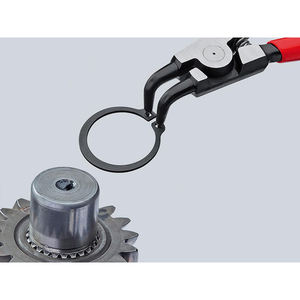 Alicates Knipex de ángulo de 90 ° para anillos de seguridad externos en ejes, 125mm - Product Image 4