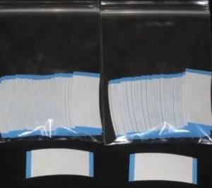 Cinta de Peluca de encaje súper de doble cara Peluca <span class=keywords><strong>Walker</strong></span> Mini tira <span class=keywords><strong>Etiqueta</strong></span> de cinta de encaje <span class=keywords><strong>azul</strong></span> - Product Image 4