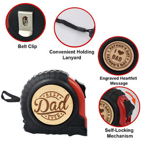 Maßband mit Logo-Lasergravur, Blanko-Maßband, perfektes Geschenk zum Vatertag, Geburtstag für <span class=keywords><strong>Opa</strong></span> - Product Image 4