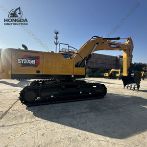 รถขุด Sany 375H ของแท้มือสอง37ton SY375H ขนาดใหญ่พร้อมมอเตอร์คอร์เครื่องยนต์คัมมินส์และปั๊มจากแบรนด์จีน - Product Image 5