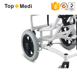 Silla de ruedas para cochecito infantil con parálisis cerebral reclinable de necesidad especial - Product Image 3