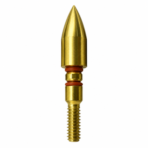 Punte per Frecce di Precisione in Ottone Dorato Premium da 8mm per Attrezzatura da Tiro con l'Arco all'Aperto - Product Image 2