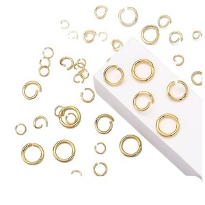 Anillos abiertos de acero inoxidable chapados en oro de formas variadas para la fabricación de pulseras, accesorios de joyería DIY - Product Image 2