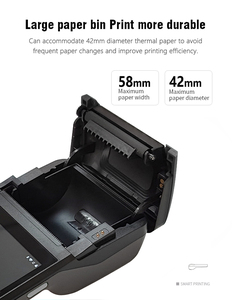Fabricante 4G Handheld Android 13 OS NFC Mobile POS Terminal Machine System WIF <span class=keywords><strong>Bluetooth</strong></span> 58mm Impresora térmica - Product Image 3
