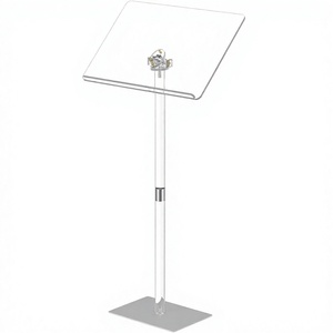 Piedistallo Cilindrico in Acrilico Trasparente, Superficie Lucida, Personalizzabile, Leggero, per Espositori, Uso Domestico e Commerciale - Product Image 4