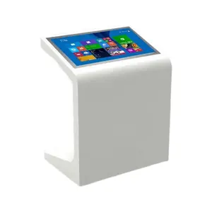 OEM Factory Android Floor Stand Interactive Infrared Touch Kiosk Screen Table With Customized Design