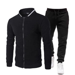 Nuevo Conjunto de Suéter de Primavera y Otoño para <span class=keywords><strong>Hombre</strong></span>, Pantalones Deportivos de Tres Rayas para Adolescentes, Conjunto Deportivo de Dos Piezas para <span class=keywords><strong>Hombre</strong></span> - Product Image 3