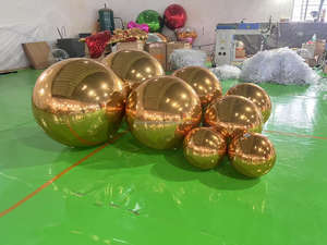 Блестящий рождественский надувной диско-шар из ПВХ+ЛАЗЕР с логотипом на заказ, многоразовый, для рекламы и мероприятий, подвесной, 8-10 футов - Product Image 5