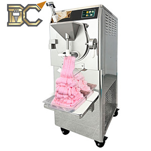 เครื่องทำไอศกรีมโคนอัตโนมัติ Dawingice เครื่องทำไอศกรีมแข็งเชิงพาณิชย์สำหรับธุรกิจ เครื่องทำเจลาโต้แบบแบทช์ฟรีซเซอร์ Pozzetto - Product Image 1