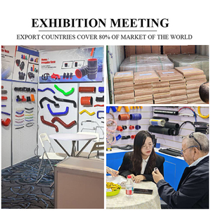 Manguera de goma de silicona reforzada con fibra de aramida de 90 grados resistente al combustible - Product Image 6