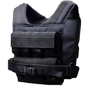 Chaleco con Peso Ajustable, Bloques de Hierro, Placas de Acero, Bolsa de Arena, Material de Nailon Impermeable, Cierre de Cremallera, para Ejercicio al Aire Libre - Product Image 2