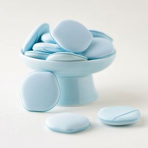 ฟองน้ำแต่งหน้ารูปหยดน้ำ Lemon Air Cushion Puff สำหรับรองพื้นแบบฝุ่น เครื่องมือเสริมความงามสำหรับเครื่องสำอางบนใบหน้า - Product Image 1