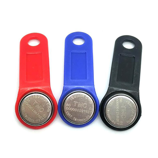 Portable Access Control Electronic Ibutton Rw1990 Tm Ibutton Key Card