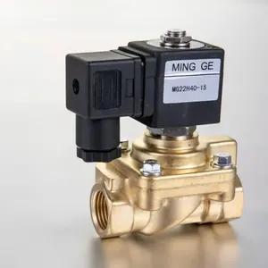 MINGGE MGPC High Pressure Bottle Blowing Machine 40 Bar Solenoid Valve 321H35 1/2 3/4" Blowing Solenoid Valve