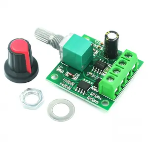 2A PWM DC 속도 컨트롤러 DC 1.8V 3V 5V 6V 12V 1803BK DC 모터 속도 컨트롤러 모듈