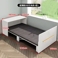 Gain de place sur mesure 600MM bureau à domicile lit de sieste pliable avec Table bureau Invisible lits extensibles multifonctions