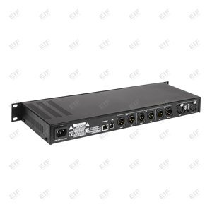 Procesador de audio digital PA2 2 entradas/6 salidas, procesador de sonido profesional con ecualizador, compresor y crossover integrados para sistemas de audio de escenario. - Product Image 4