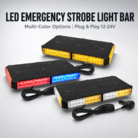 48 LED Magnetische Warnleuchte Notfall-Stroboskop 12V 24V Auto-Dachleuchte für Abschleppwagen Baustelle Straßensicherheit Gelb