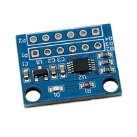 MCP4728 Módulo DAC de 4 canales y 12 bits, interfaz I2C, placa de conversión digital a analógica para Arduino MCU