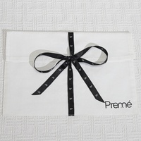 Kantong amplop katun, dompet hadiah perhiasan, tas tangan, kantong debu, kantung katun Linen cetak Logo kustom modis