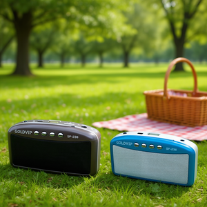 Goldvip Sp-236 Portable Speaker With <b>Usb</b> And Mp3 <b>Player</b> For Outdoor Use - Product Image 3