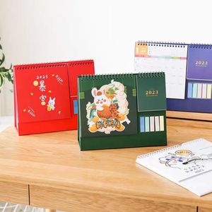 <span class=keywords><strong>Calendrier</strong></span> 2027, planificateurs mensuels, agenda, reliure spirale personnalisée, <span class=keywords><strong>calendrier</strong></span> <span class=keywords><strong>de</strong></span> bureau avec ensemble <span class=keywords><strong>de</strong></span> notes adhésives - Product Image 6