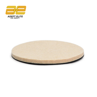 Roue de polissage en feutre de laine personnalisable OEM, de 2 à 6 pouces, tampons de polissage pour carrosserie automobile, pour le retrait de la graisse sur les pare-brise en verre