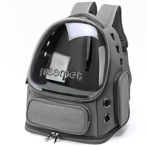 Kinghon Portable Light-Weighted l Pet Backpack Outdoor Travel Cat Bag Belt Zipper for Pet Travel Bag - Product Image 4