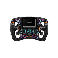 Volant de course SIMAGIC Zeus Formula avec panneau en fibre de carbone pour simulateur de course, fabriqué en Chine