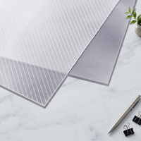 Film protecteur PET texturé personnalisé, finition mate givrée, coupe transparente, qualité alimentaire, résistant à l'huile, pour emballage